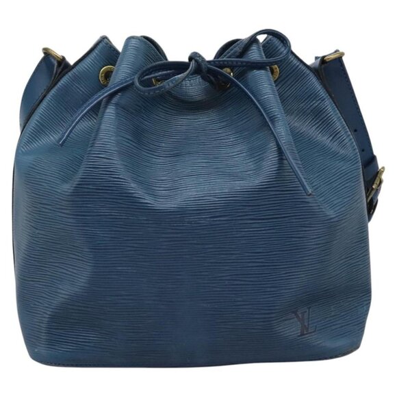 LOUIS VUITTON Epi Petit Noe Shoulder Bag Blue M44105 LV Auth 114680 - Picture 2 of 16